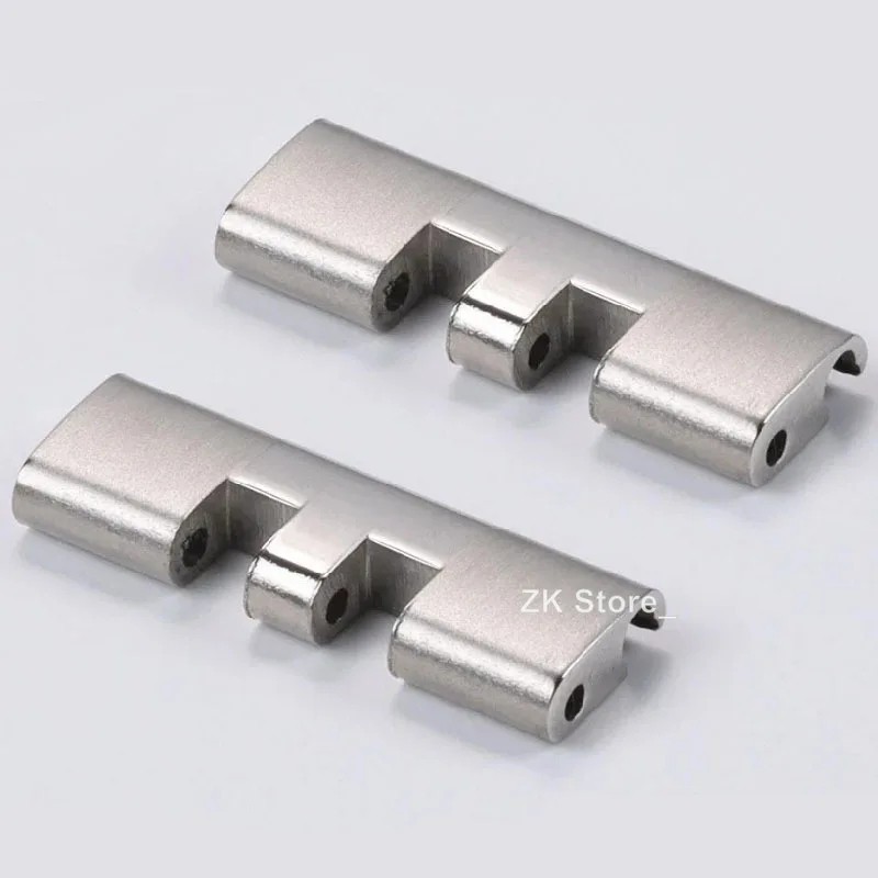 2pcs New Watch Bracelet Curved End Links for Seiko Skx009 Skx007 Jubilee Oyster