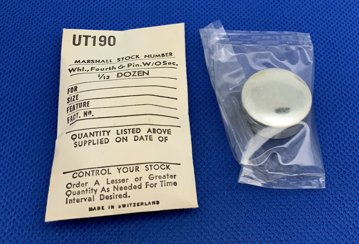 Unitas 190 Part # 220/425 Fourth Wheel By Marshall. Sealed. NOS 13L
