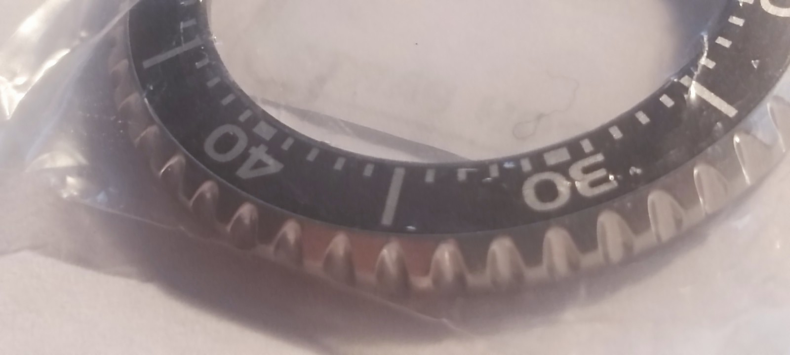 OEM Seiko Kinetic Diver SKA367, SBCZ011, 5M62-0BL0 Black Rotating Bezel Bezel