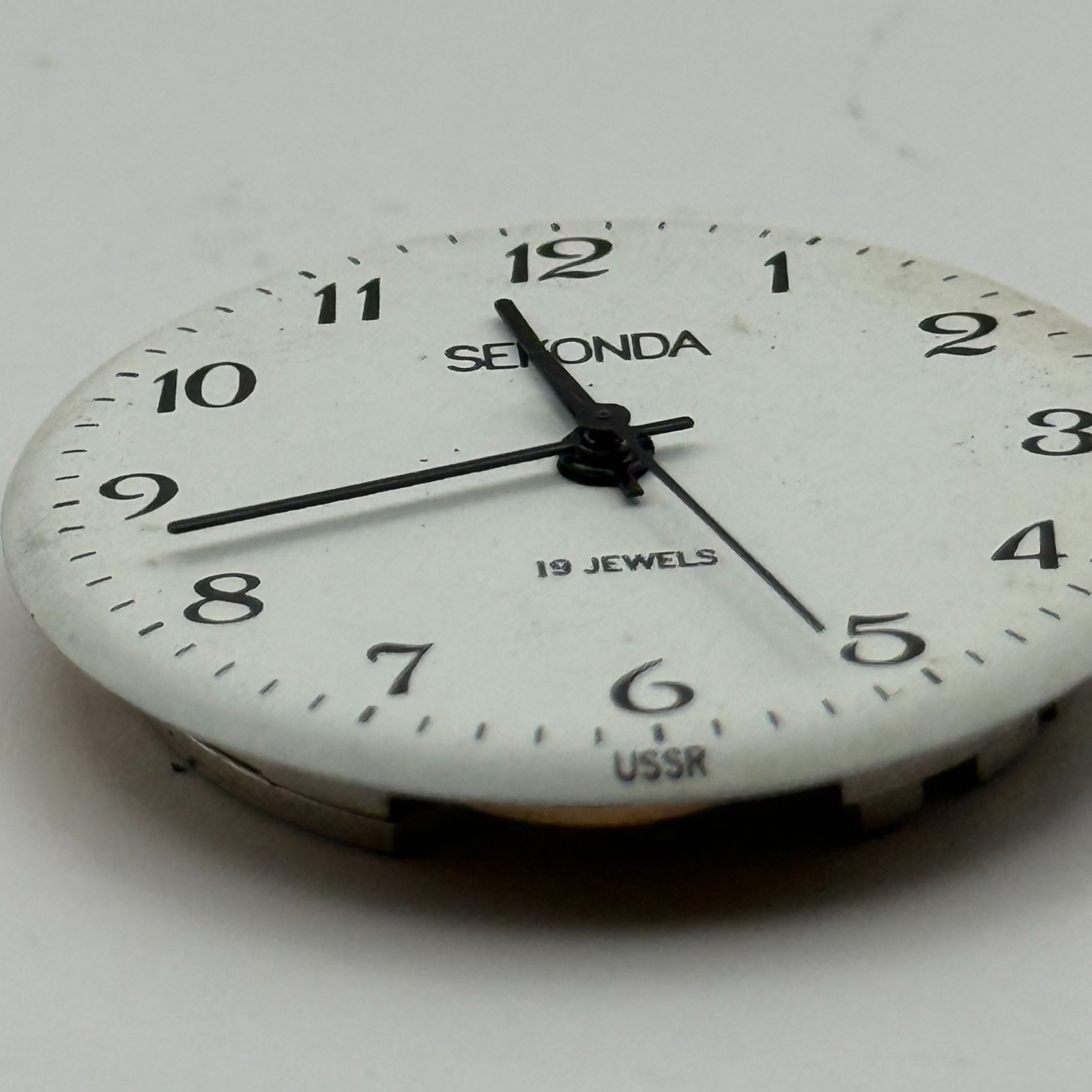Poljot 2609.HA Watch Movement Sekonda 19 Jewels USSR Manual Vintage Parts 26.5mm