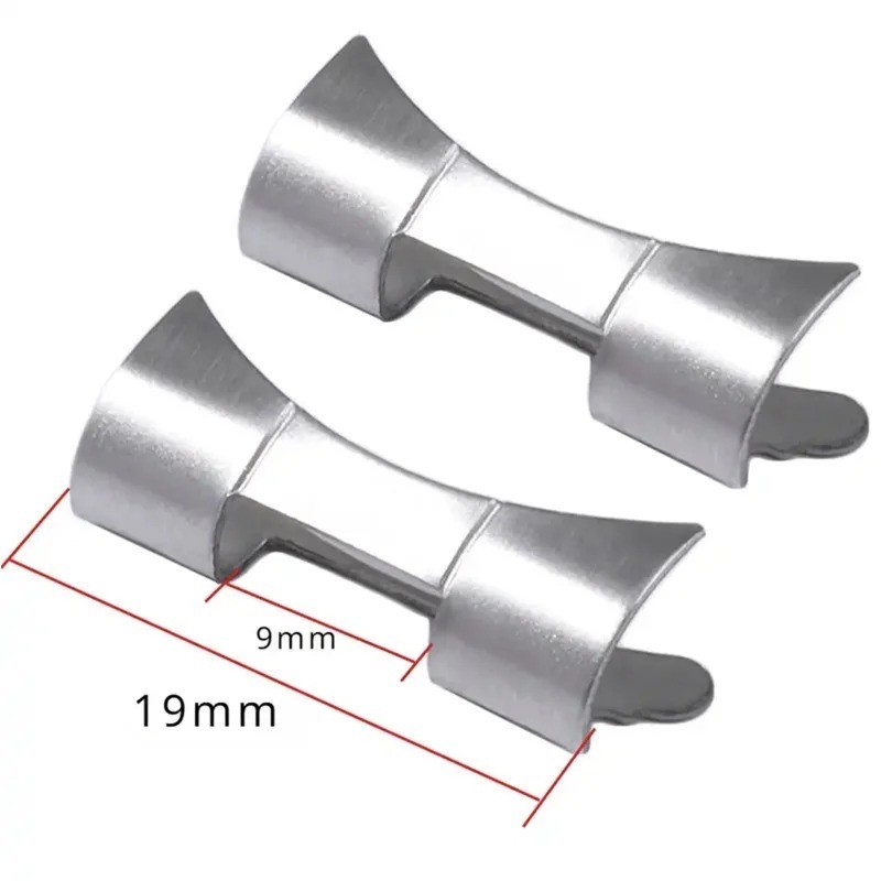 2pcs New Watch Bracelet Curved End Links for Seiko Skx009 Skx007 Jubilee Oyster