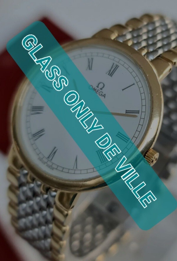 GLASS CRYSTAL FIT OMEGA DE VILLE QUARTZ 396.1012 DL 3961012