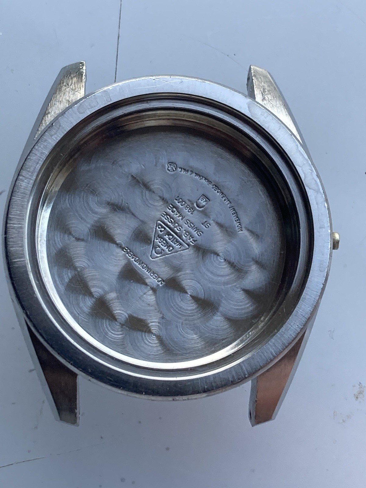 Complete Case OMEGA 198.001 Vintage Case F300Hz Omega 1250 Esa 9162 Tuning Fork