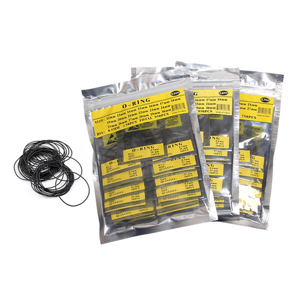 1Bag Waterproof Rubber O-Ring Watch Gasket Seal Back Case Watchmaker DIY Tools