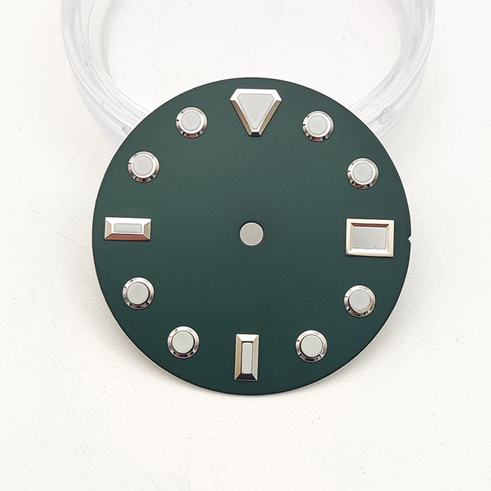For NH35/36/4R36 Movement 28.5mm Green Luminous Watch Dial Modified Watch Kits