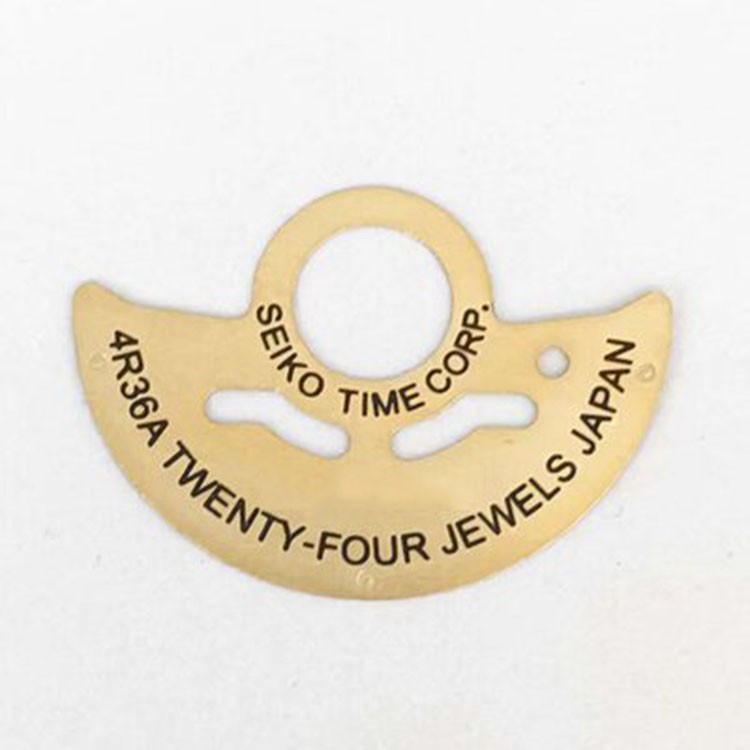 Metal Lettering Sheet Automatic Hammer Patch For NH35, NH36, 4r35B Movement