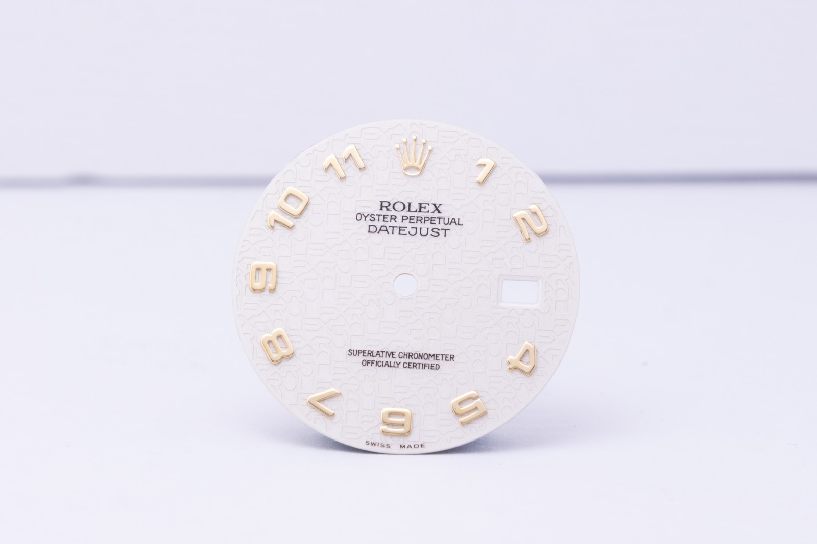 Rolex Mens Datejust Cream Jubilee Arabic Dial for 16013 – 16233 FCD30578