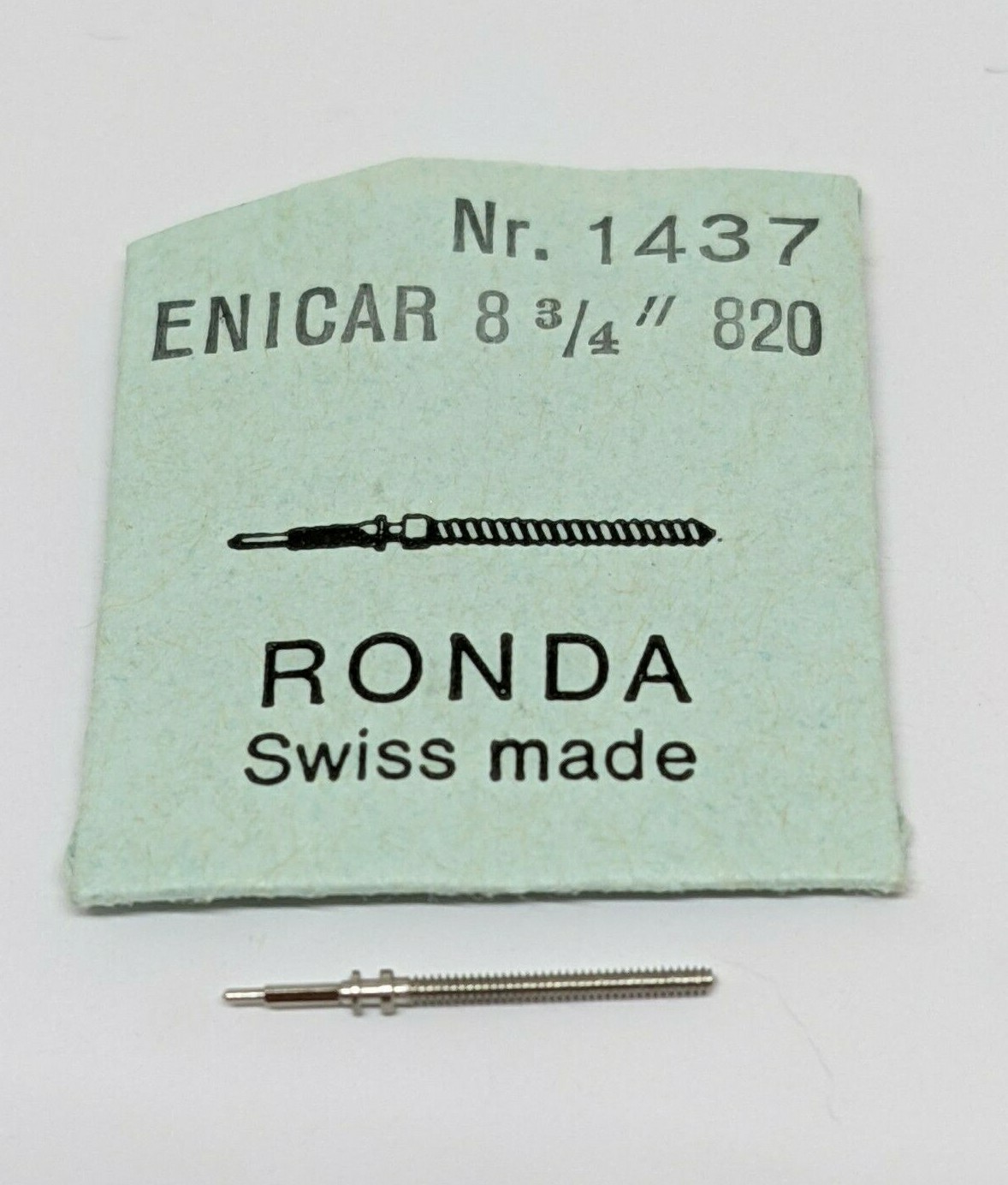 Enicar 8 3/4″ Caliber 820 Winding stems Swiss made x 3 pieces