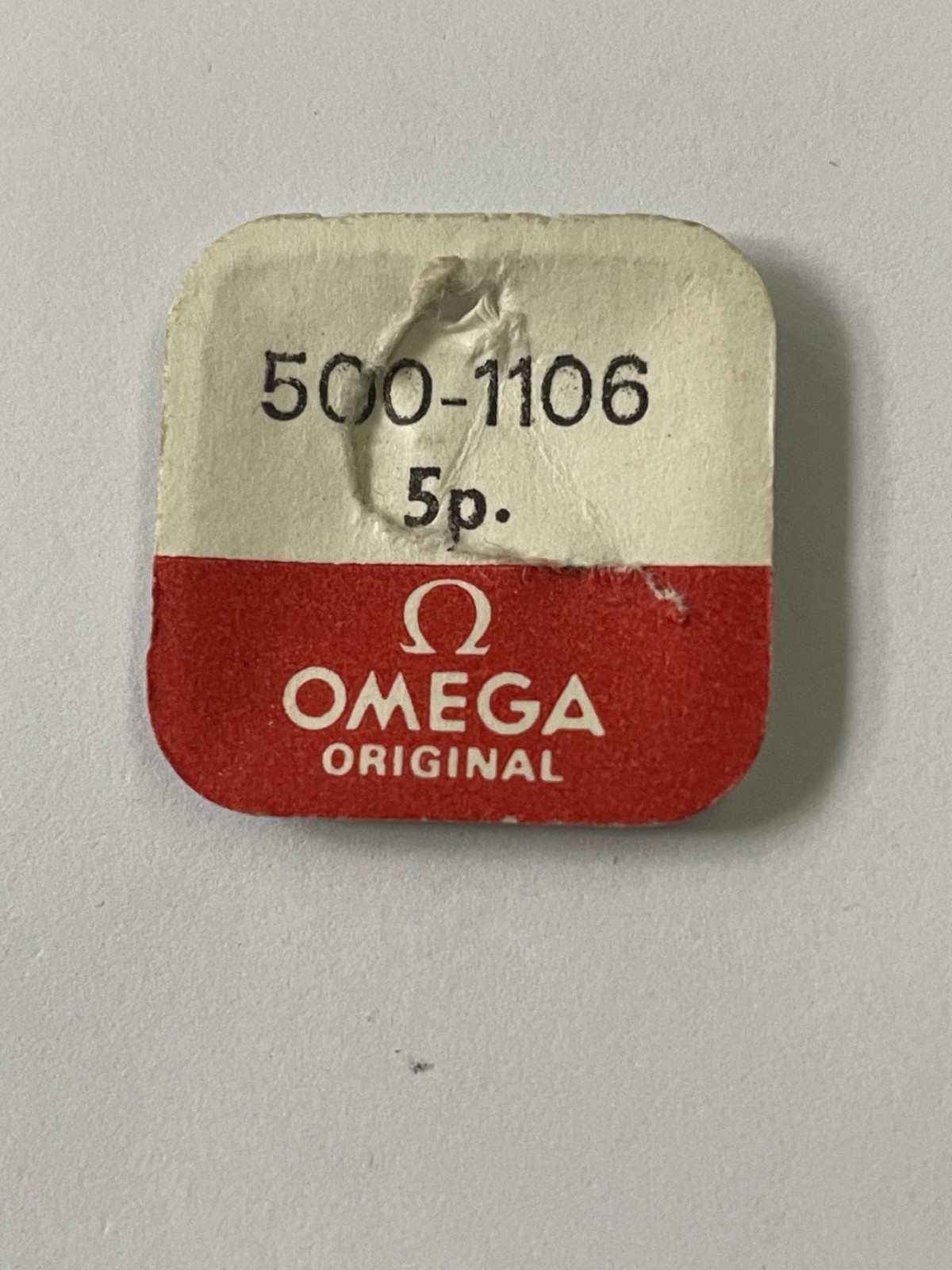 1 NOS Omega Winding Stem from original Package Multiple Calibers Present