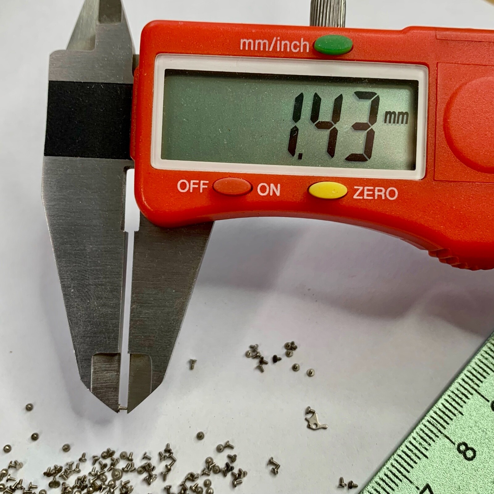 100 Watch Screws Tiny Steampunk Altered Art Parts Watchmaker Lot Repair Wrist B