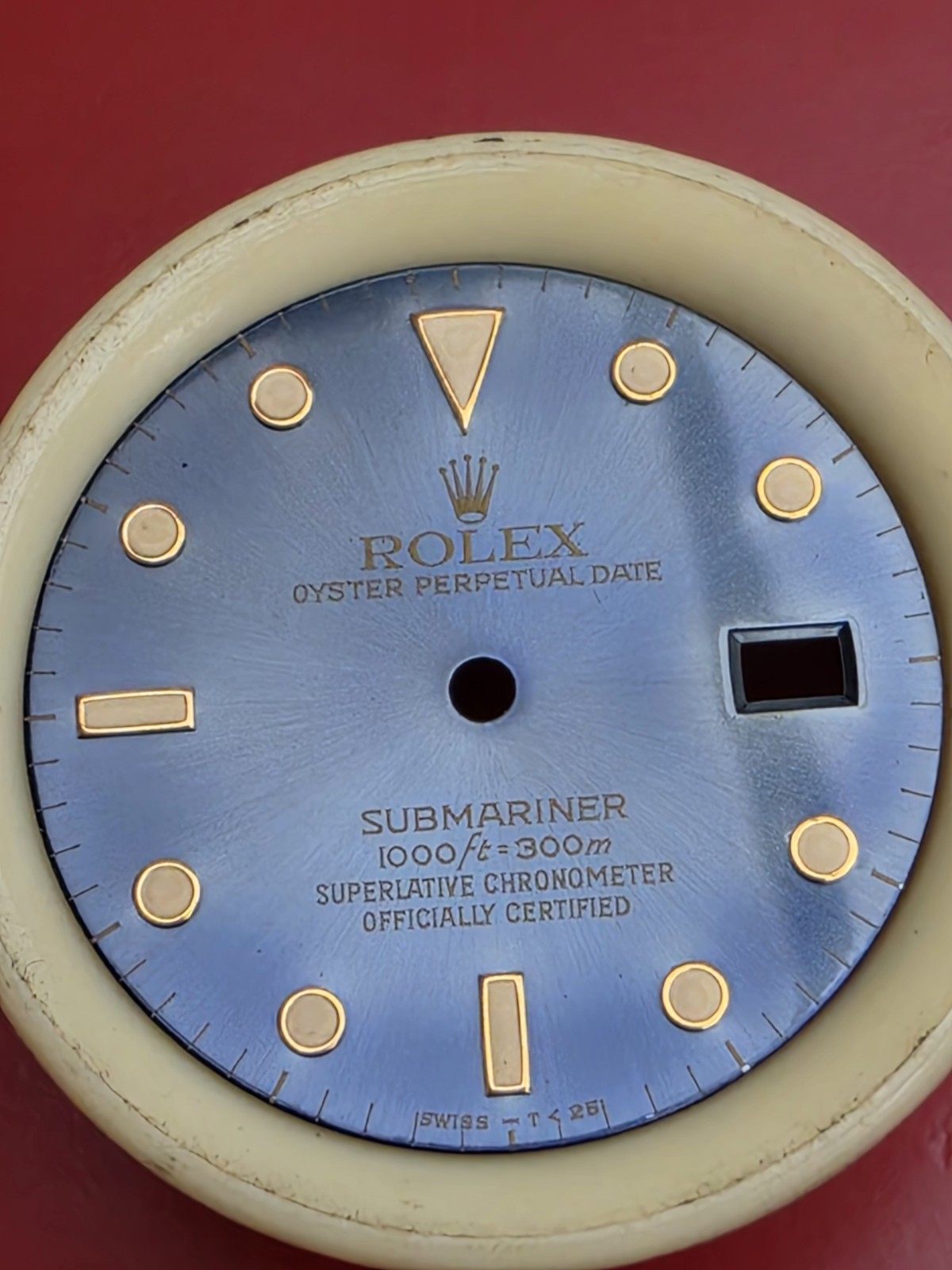 Vintage Rolex Submariner blue tropical dial Singer 16808 16803 16613 16618