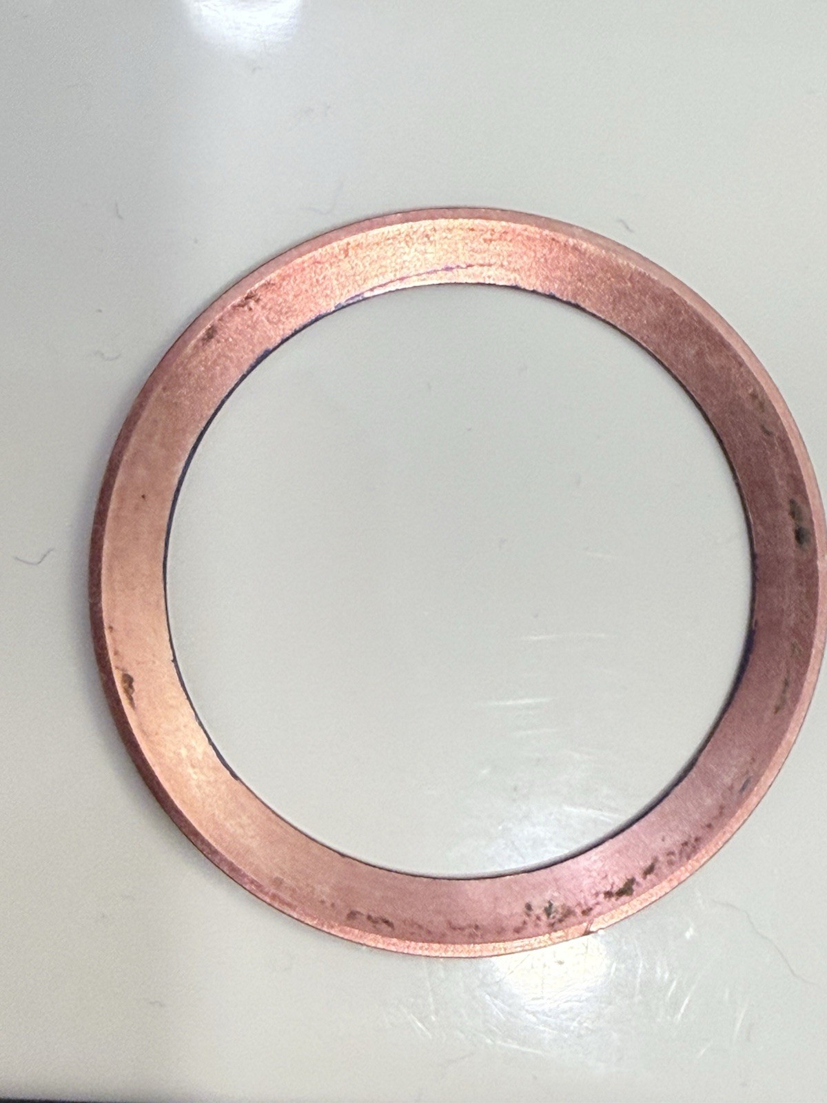 Genuine Vintage Rolex GMT 1675 Faded Ghost Pepsi Bezel Insert Fat Font Red Back