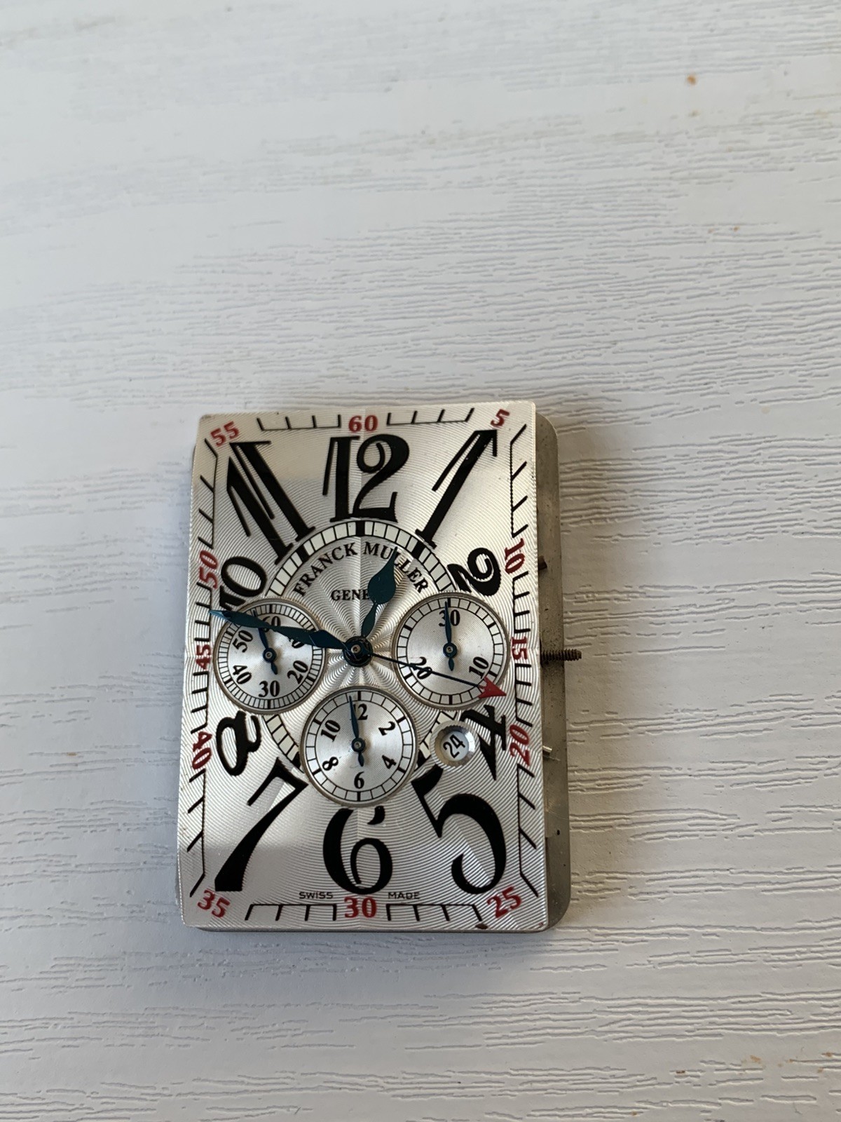 Franck Muller Long Island Chrono 1200 CC AT Movement, Hands, Dial Cal FM 2094/3
