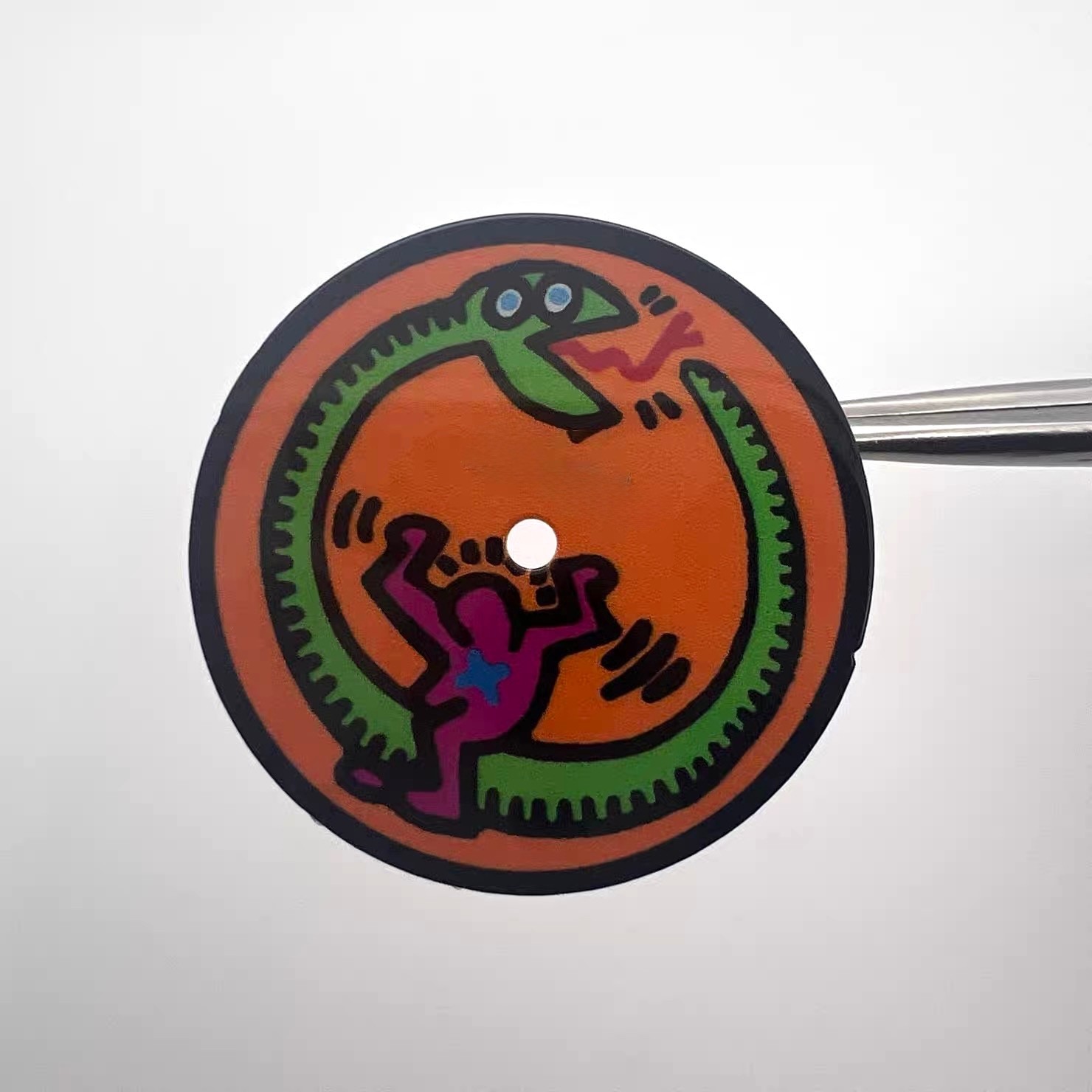 28.5mm Cartoon Style Watch Dial Monster/Snake/Love Rabbit for NH35