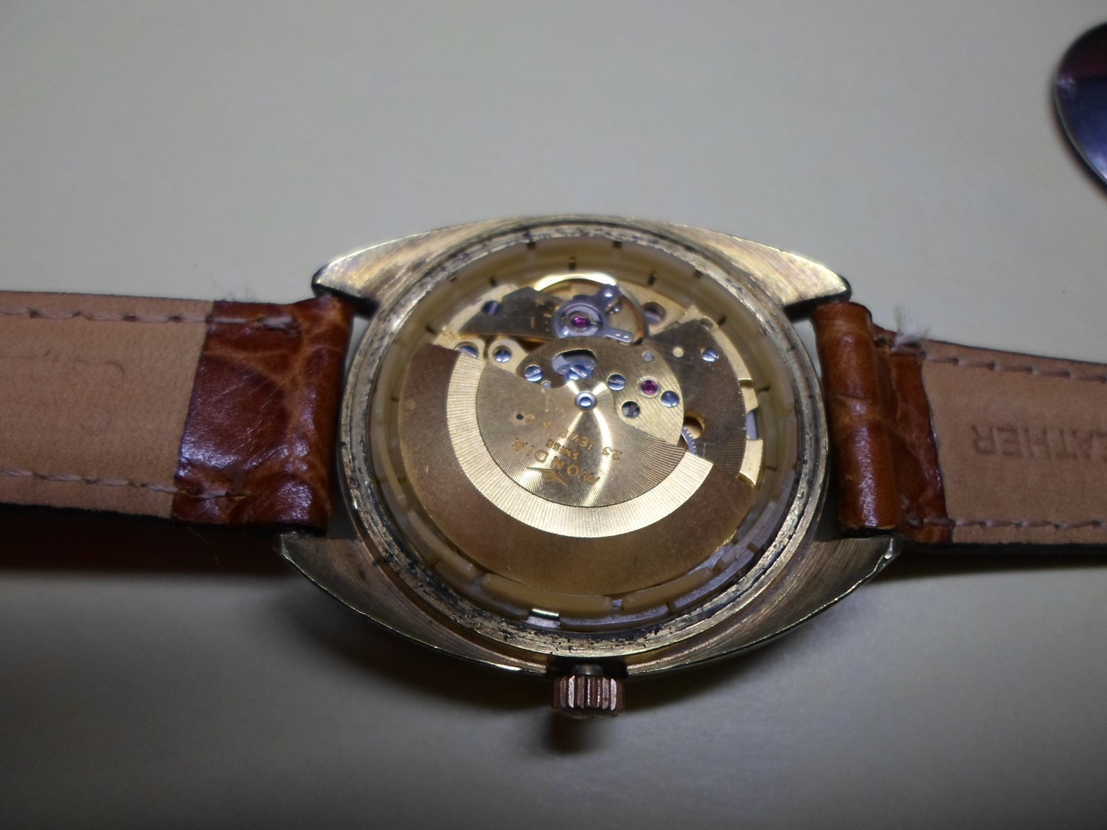 MONDIA ORBITRON 97-1003-20 AUTOMATIC WATCH – WORKING