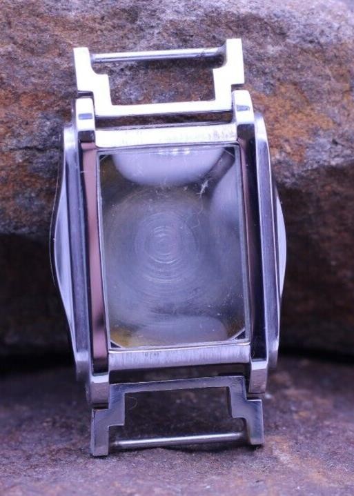 SWISS TANK WRIST WATCH CASE NOS 25.2×43.2mm CASE 15mm MOVEABLE LUG (DR)