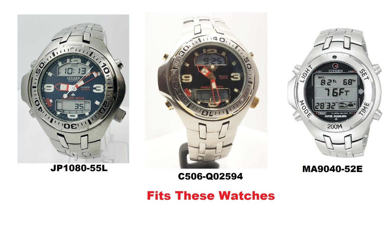 Citizen Promaster Hyper Aqualand II Duplex Sizing Link