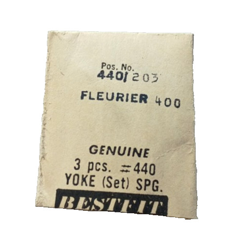 Fleuier 400 Yoke Set Spring watch part #440/203