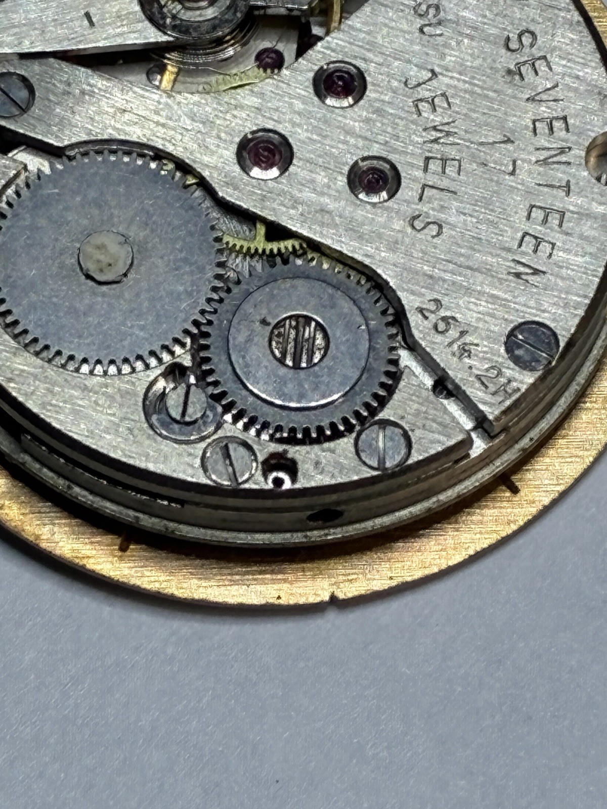 Sekonda 2614.2H Mechanical Manual Wind Watch Movement 17 Jewels Metal