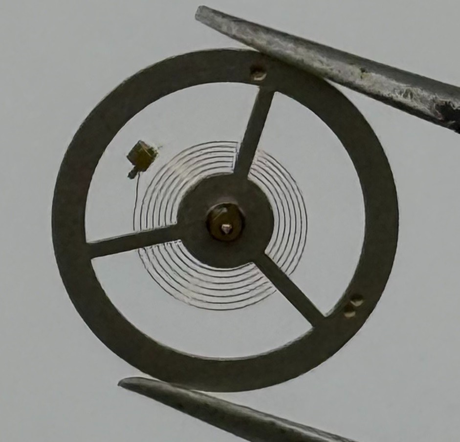 EB 8800 Balance Wheel Complete And Spring 12’’’ Renata 1309 Watch Movement Parts