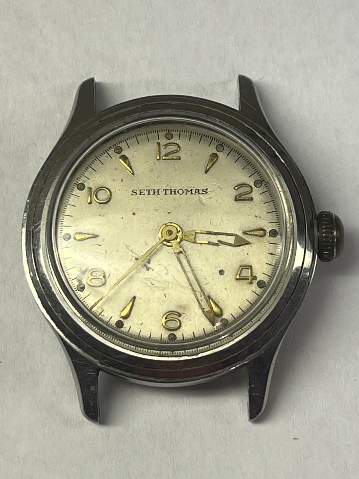 Vintage Seth Thomas 17J Wristwatch AS 1287 Movement Runs
