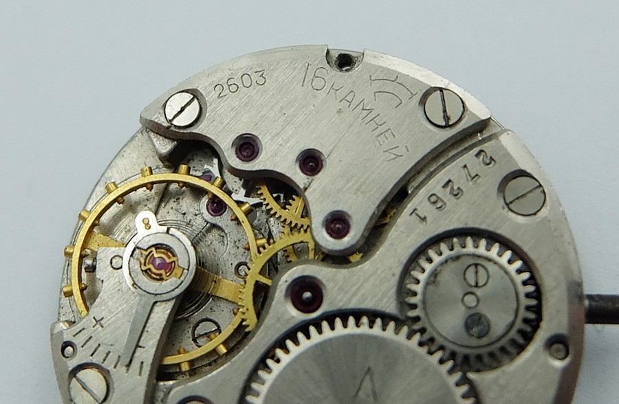 Raketa 2603 MOVEMENT FOR MEN’S WRISTWATCH 100% working A771