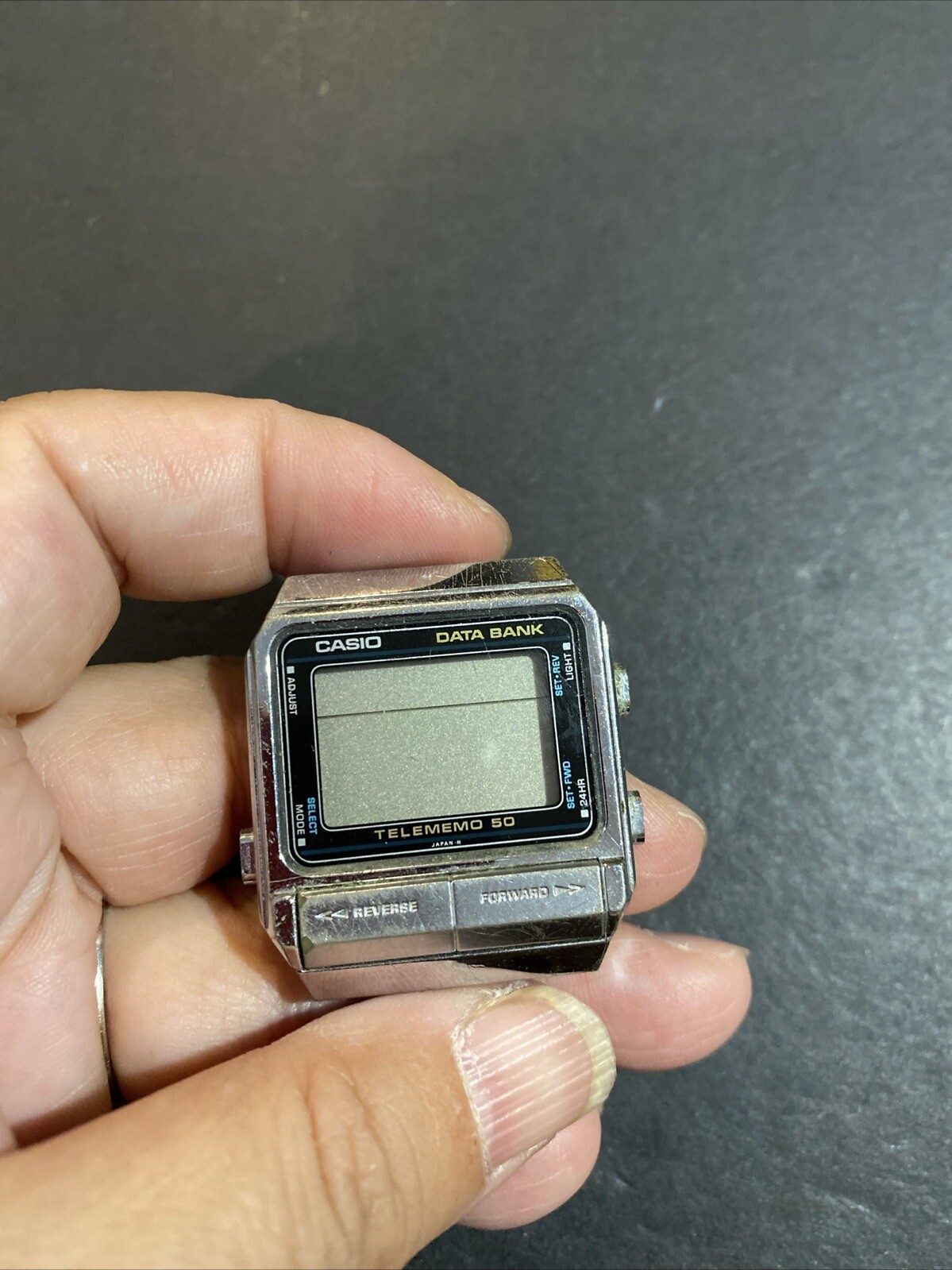 Casio Data Bank 262 DB-510 Quartz Digital Vintage Watch For Parts