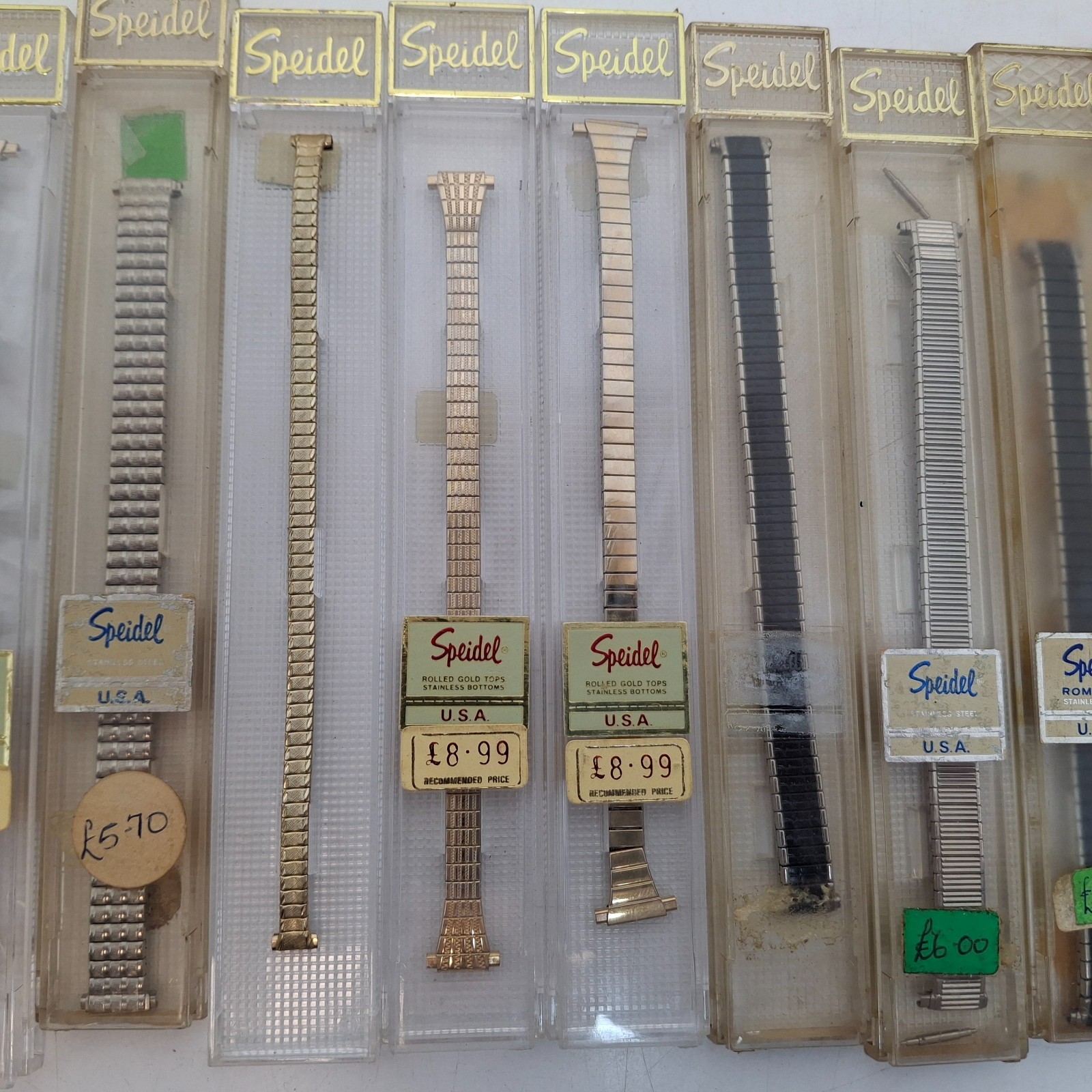 17 Ladies Watch Straps/Bracelets Mainly Speidel Stainless Steel – New Other
