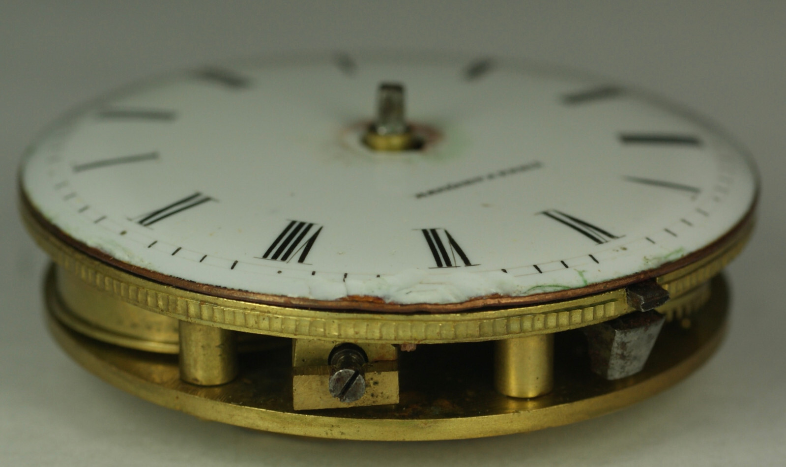 BREGUET A PARIS Antique Verge Fusee Pocket Watch Movement Parts Repair Project