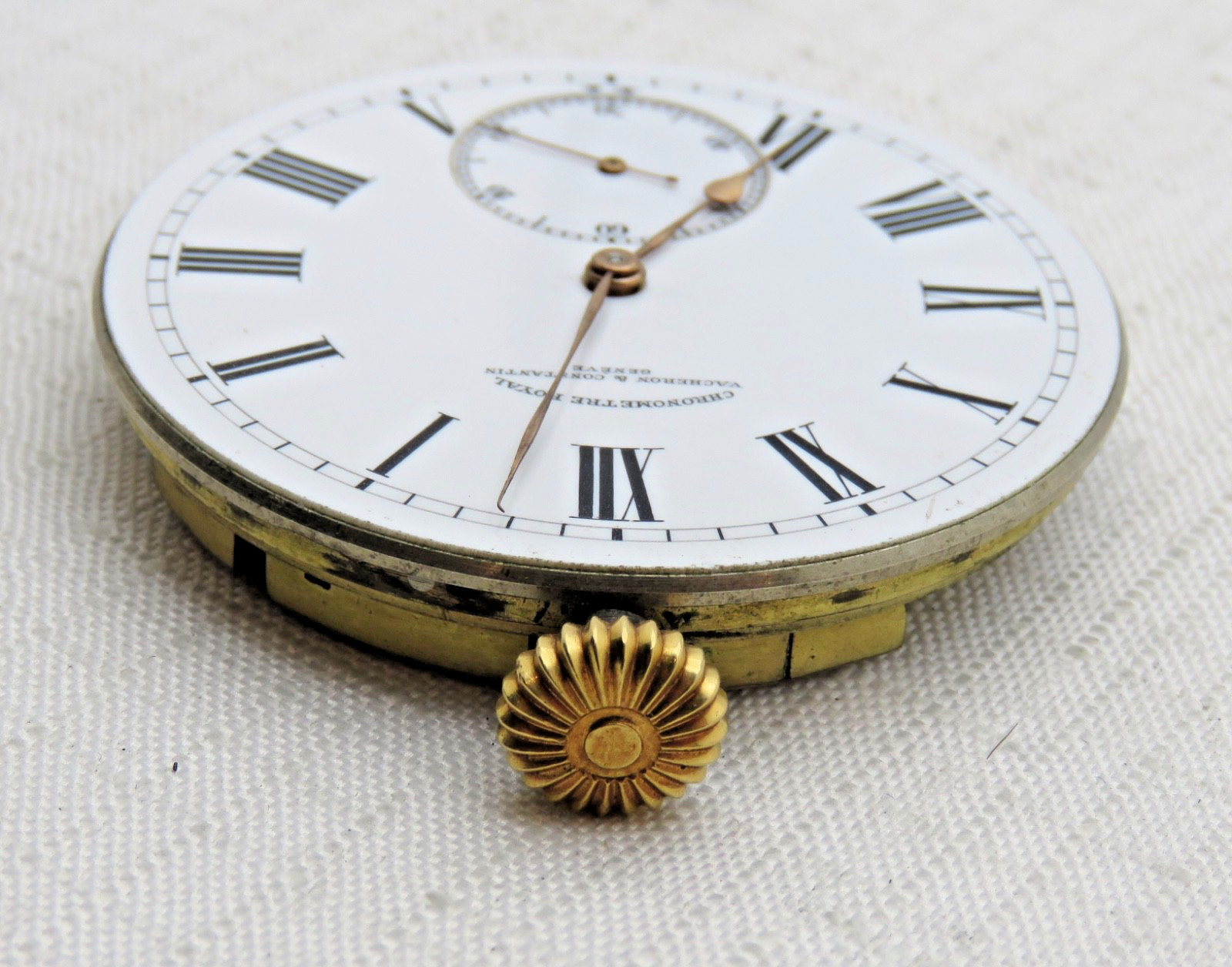 Vacheron and Constantin Chronometer Royal pocket watch Movement Dial & Hands