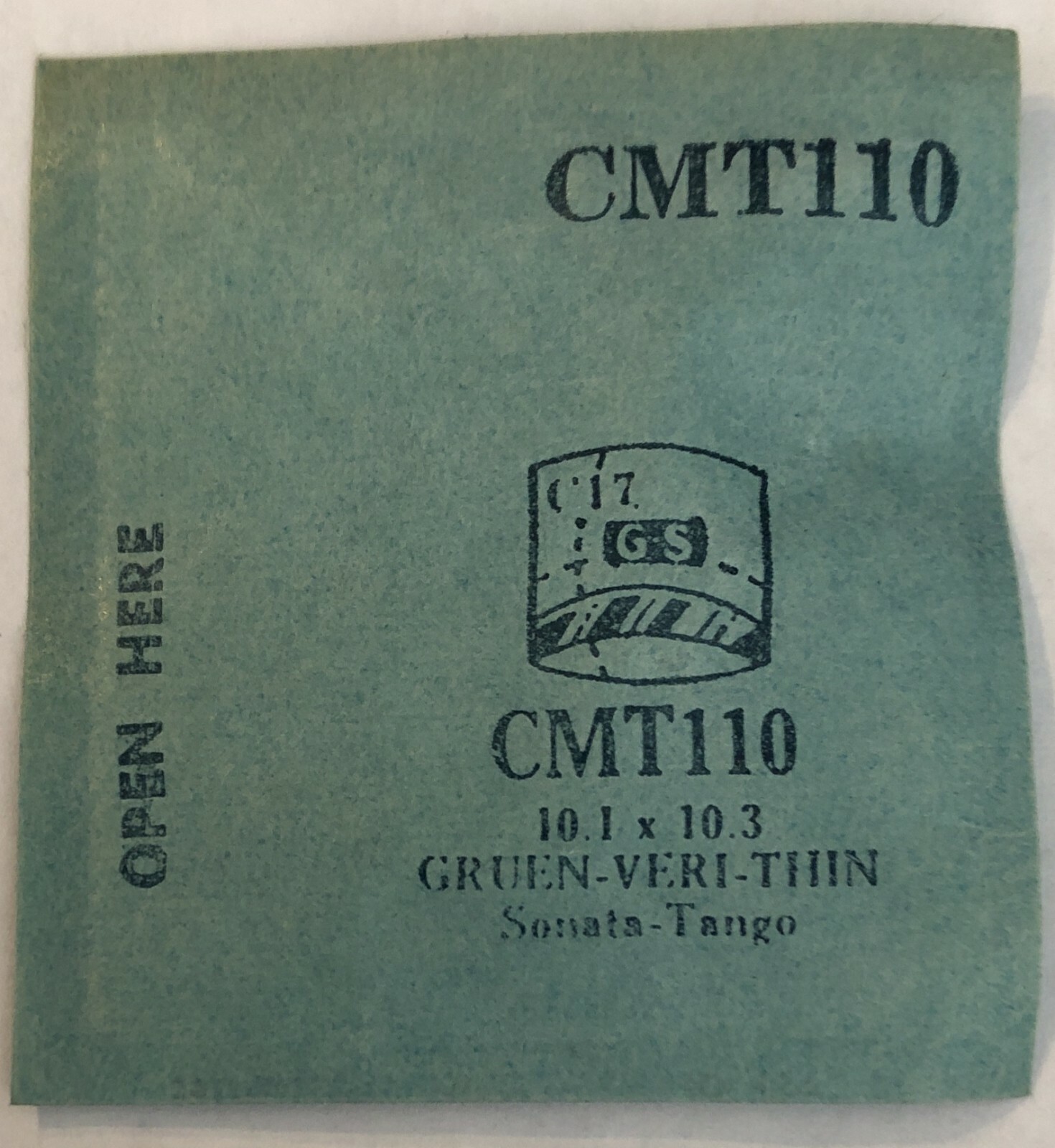 Original NOS G-S “CMT” Wristwatch Crystals – Many Variations Available!