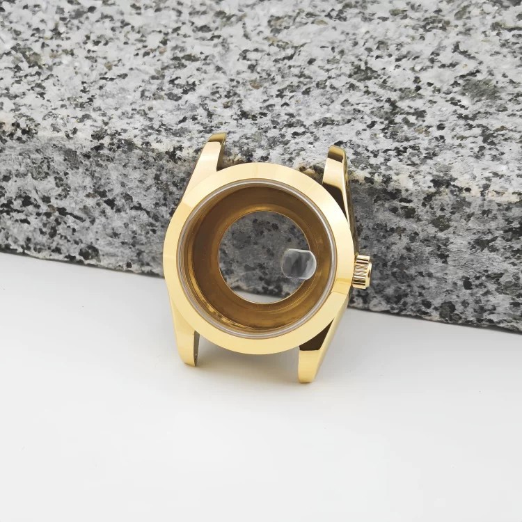 31mm Matte Sandblasted Watch Case Sapphire Glass For NH05 NH06 Movement
