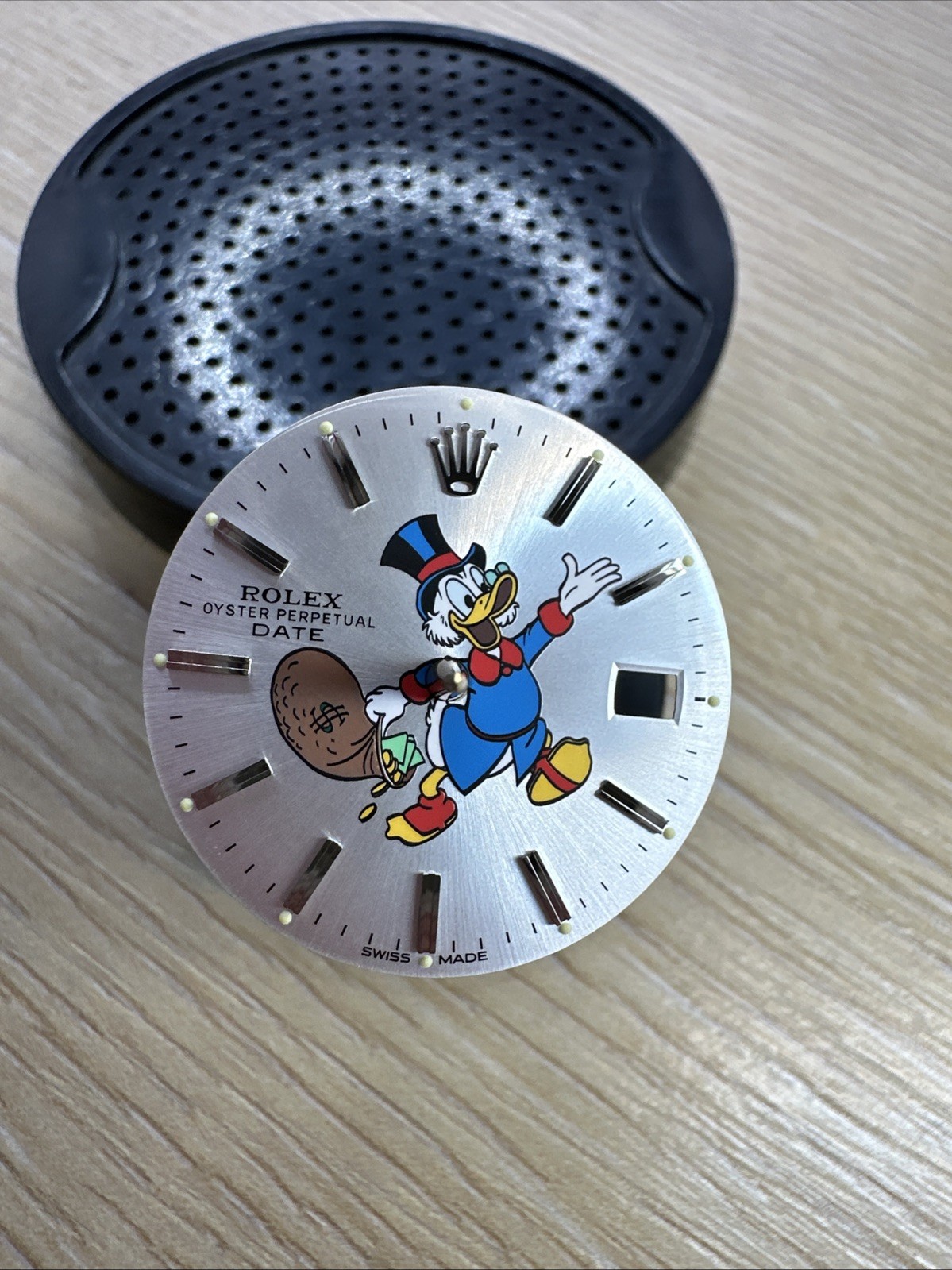 Donald Duck Rolex Date 15200 Cal. Dial 3135