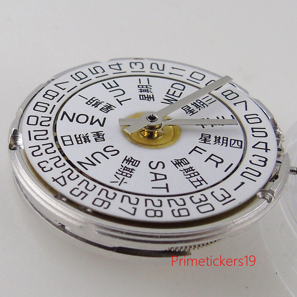 Genuine ST2100 Automatic Watch Movement 28800bph Date Week Fit ETA2836 Model