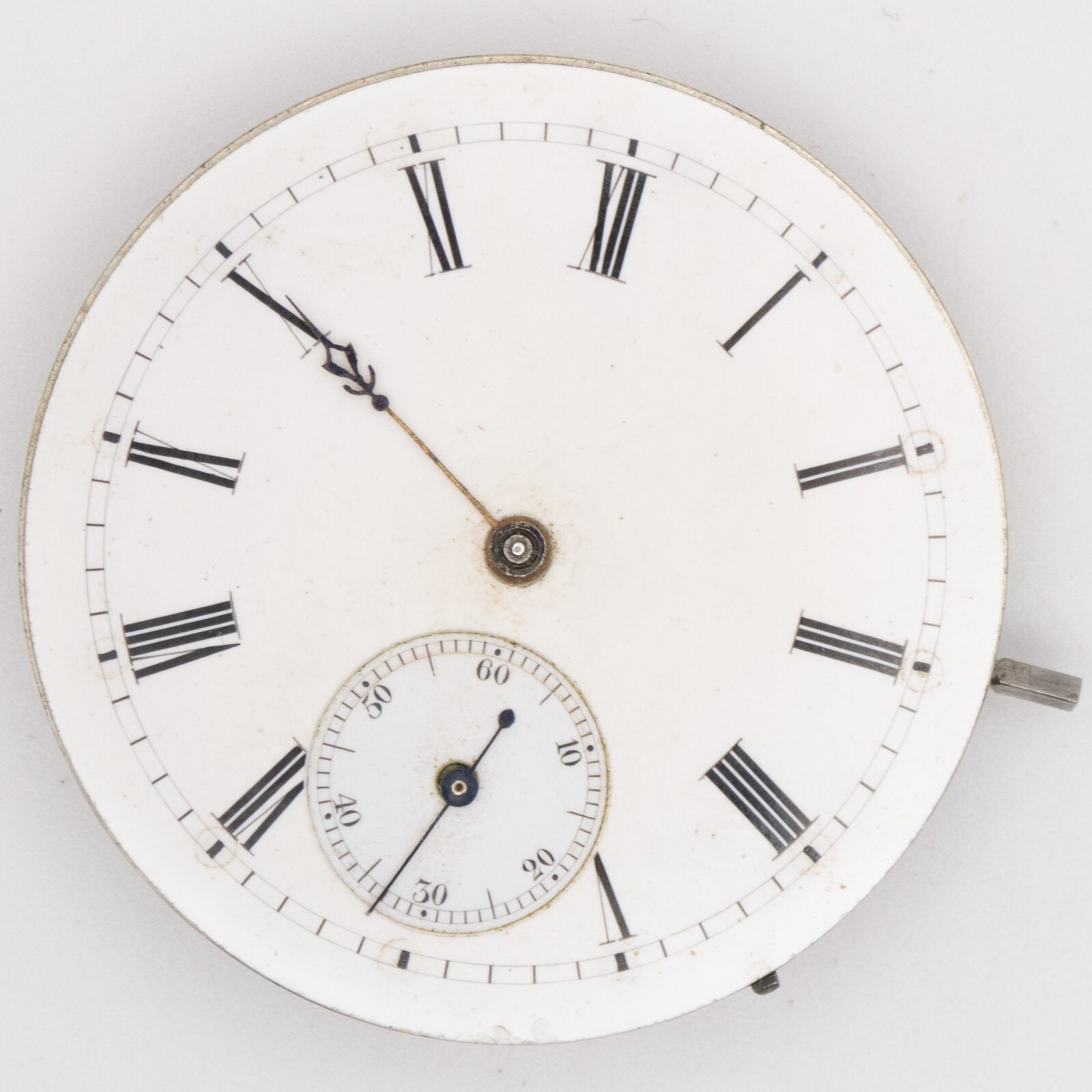 Eureka (Agassiz) 42.6 x 10.8 mm High Grade Swiss Antique Pocket Watch Movement