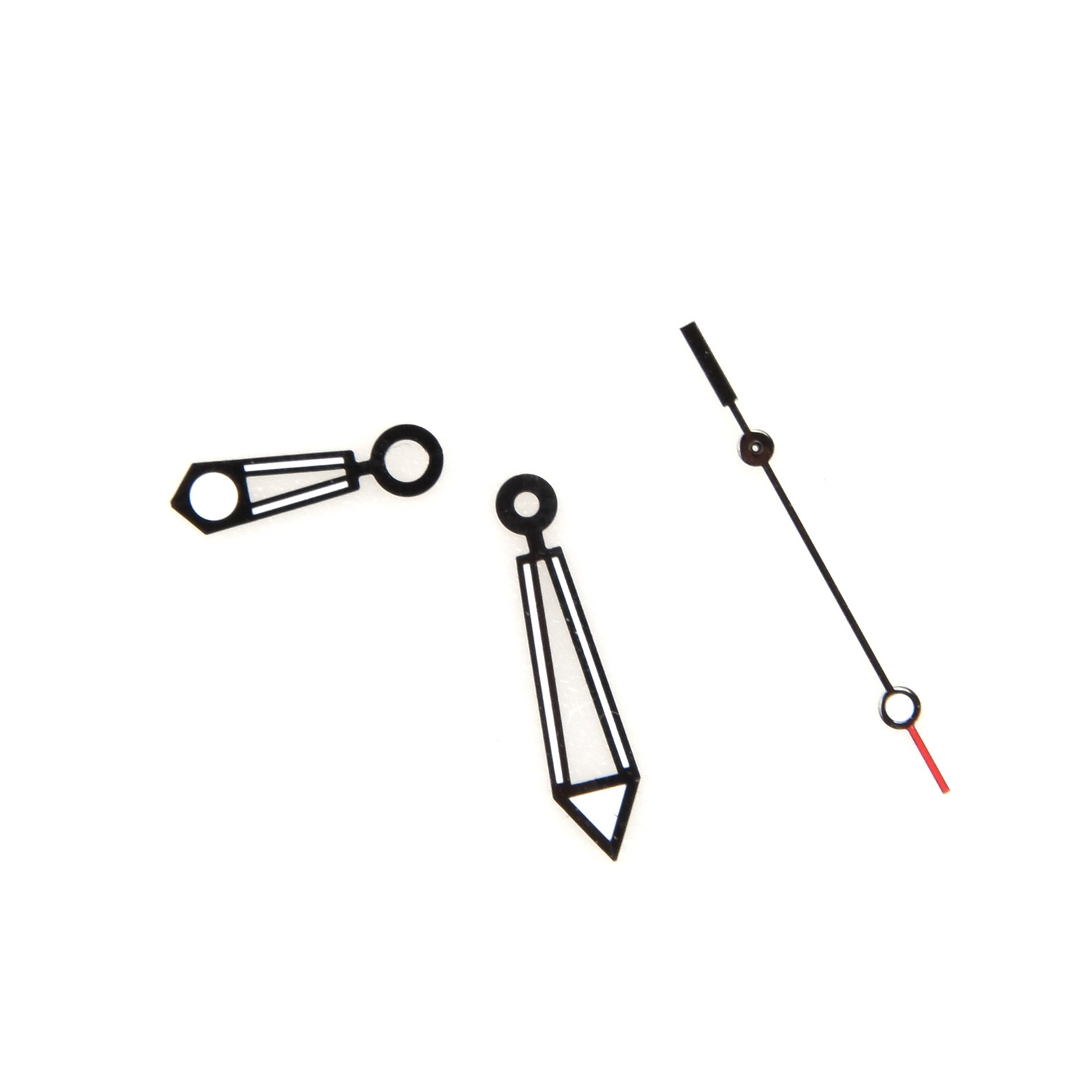 Black Watch Hands Needle Hour Minute Second For ETA 2824-2 Watch Movement h