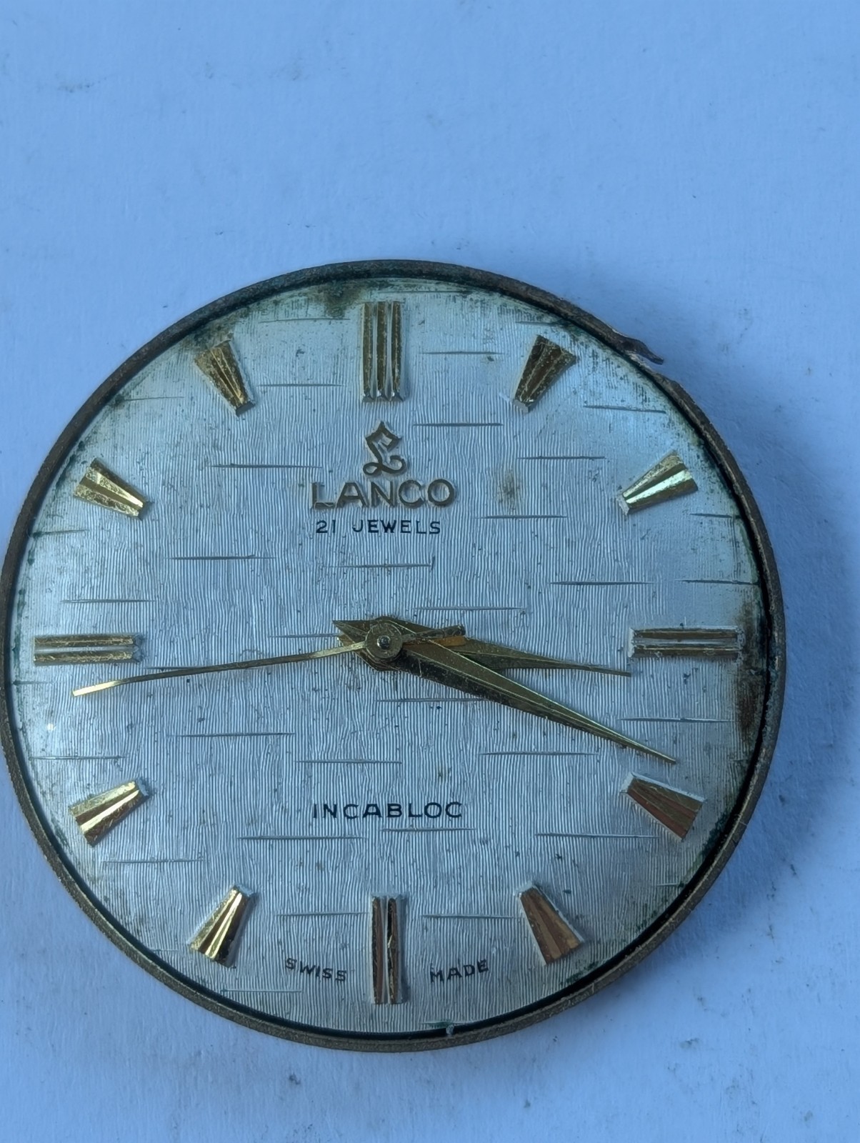 Vintage Lanco 1020 Mechanical Watch Movement (Spares/Repairs)