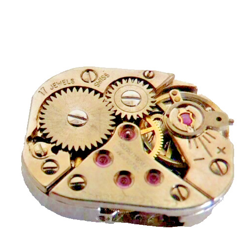 FEF 6650 MOVEMENT 17 JEWELS FOR PARTS or REPAIR