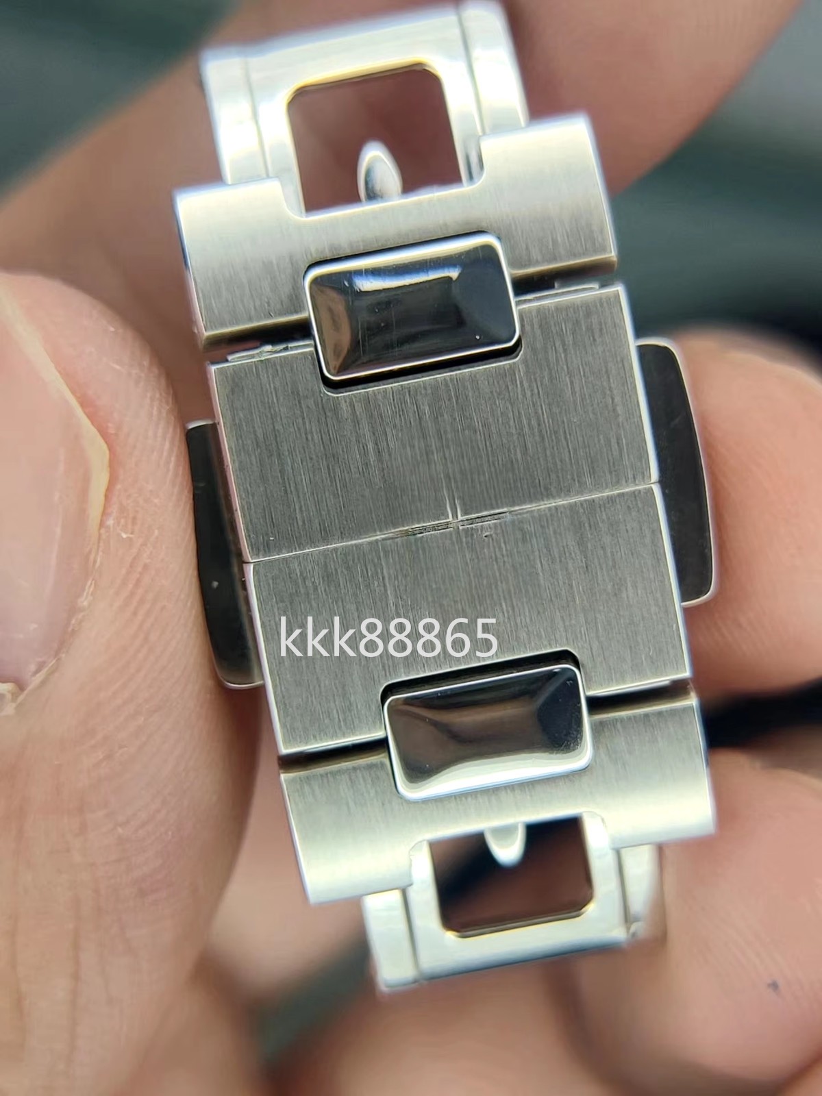 Replacement Steel Stretchable Buckle Fits Patek Philippe Nautilus 5712 5726 5811