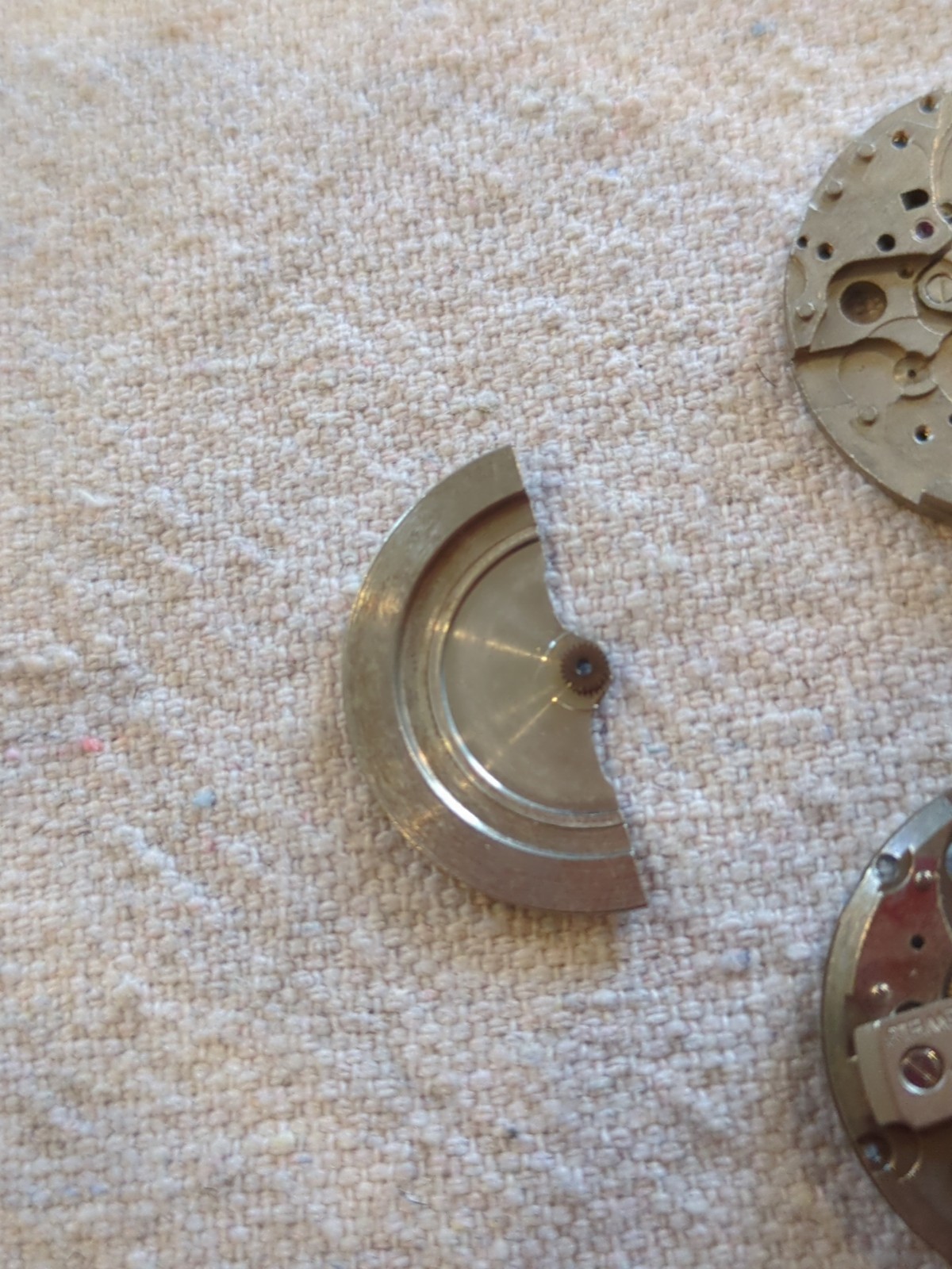 !Lot of 2 watch movements with a Box, Wheels, Plates, Screws, Springs, and more!