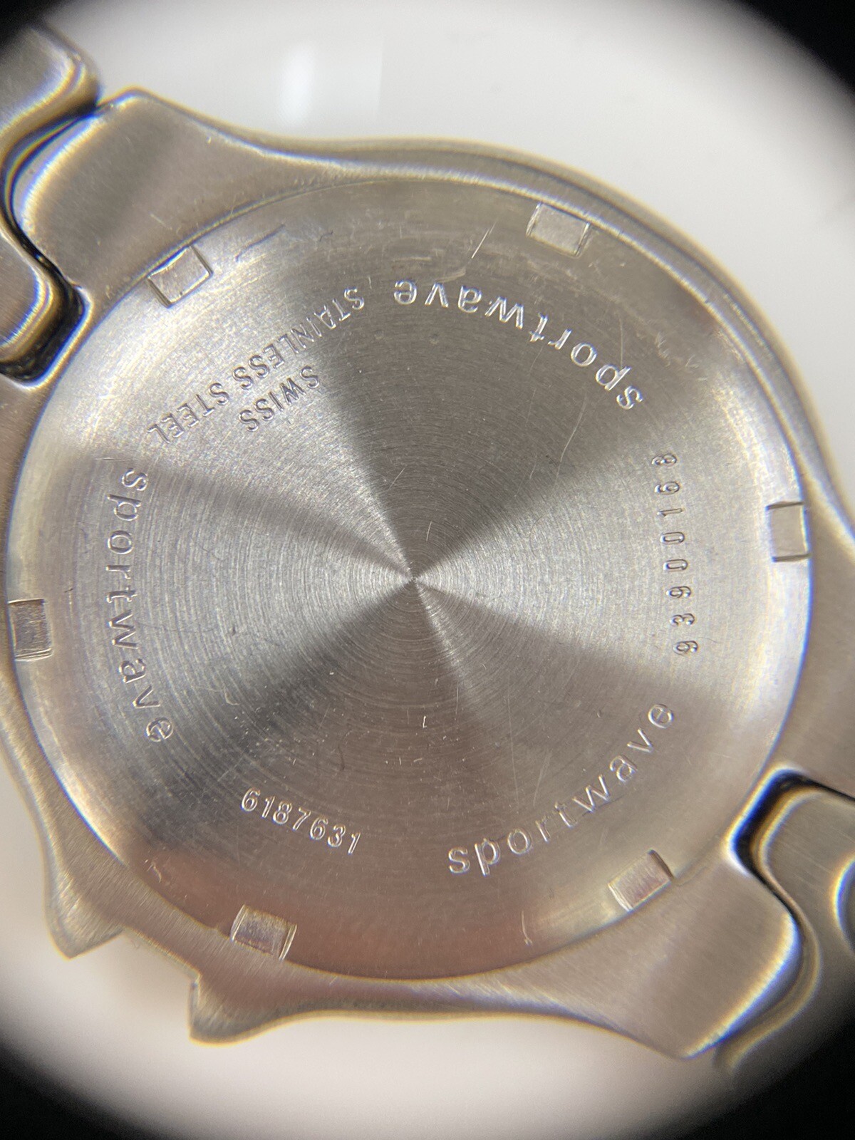Genuine New Ebel Sportwave 6187631 Stainless Steel Watch Case/Bracelet
