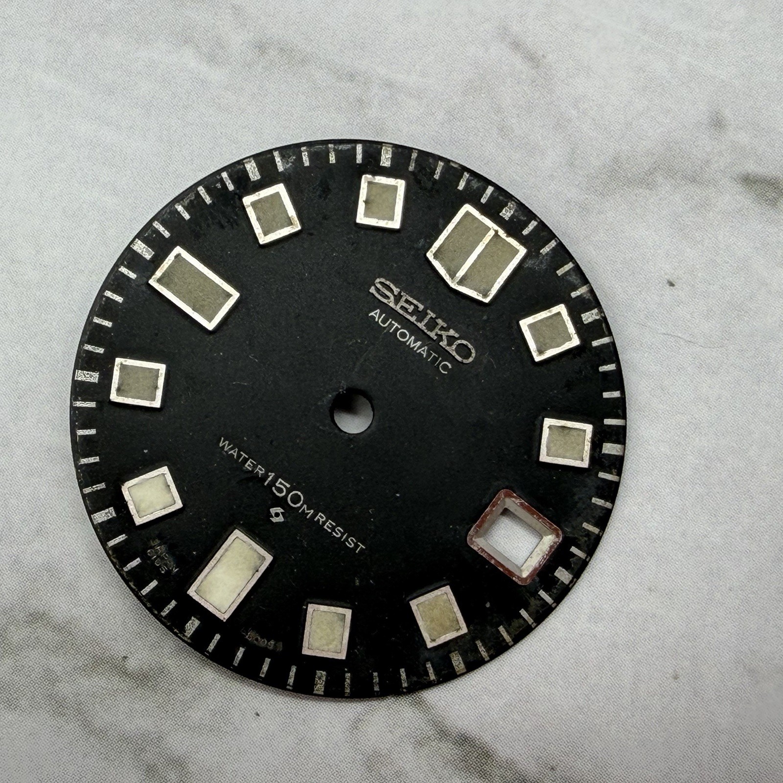 Original 70s RARE Vintage Seiko 6105-8000 8110 8119 Captain Willard Resist Dial