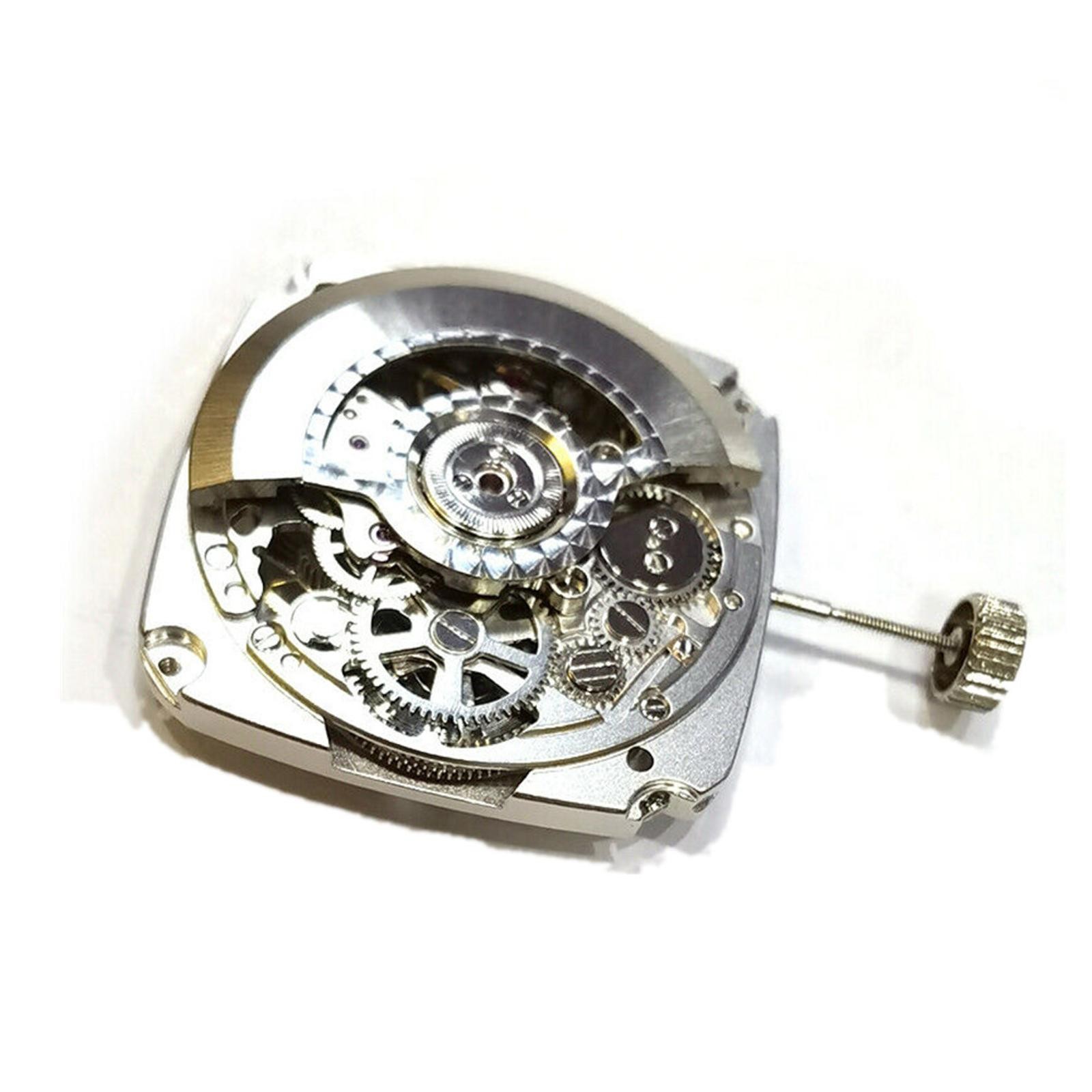Original 3 Hands Movement Hollow Automatic Mechanical For Tianjin ST25 Movement