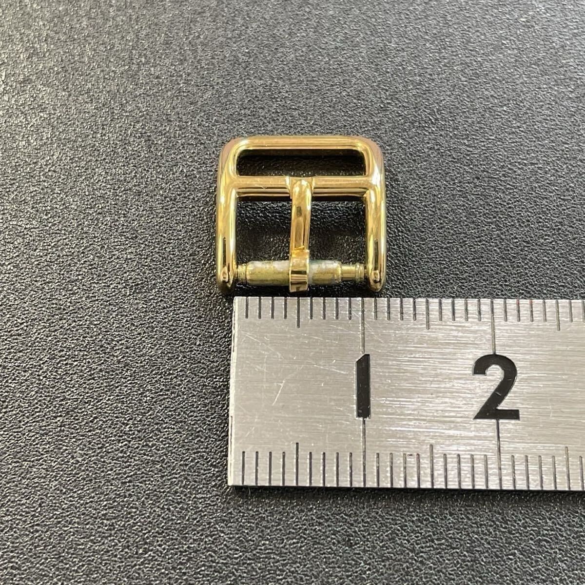 Genuine Hermès Watch Buckle 10mm GP Gold Plated for Leather Strap