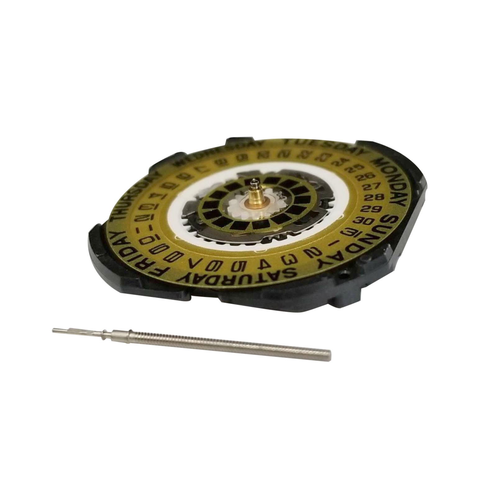 11½ ‴ Quartz Watch Replacement Movement Date Wide Day Watches For VX44E 11½ ‴