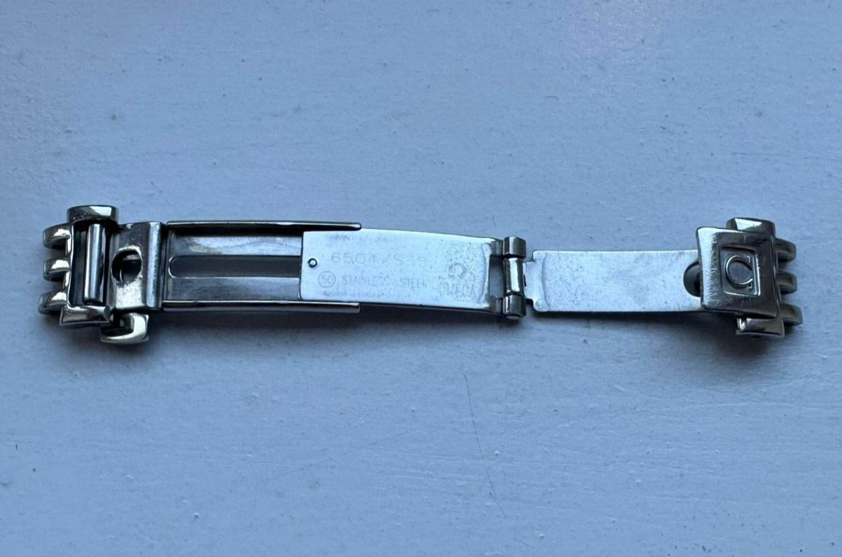 Genuine Omega Deployment Deployant Clasp Buckle Bracelet 6504/838 117ST6504838