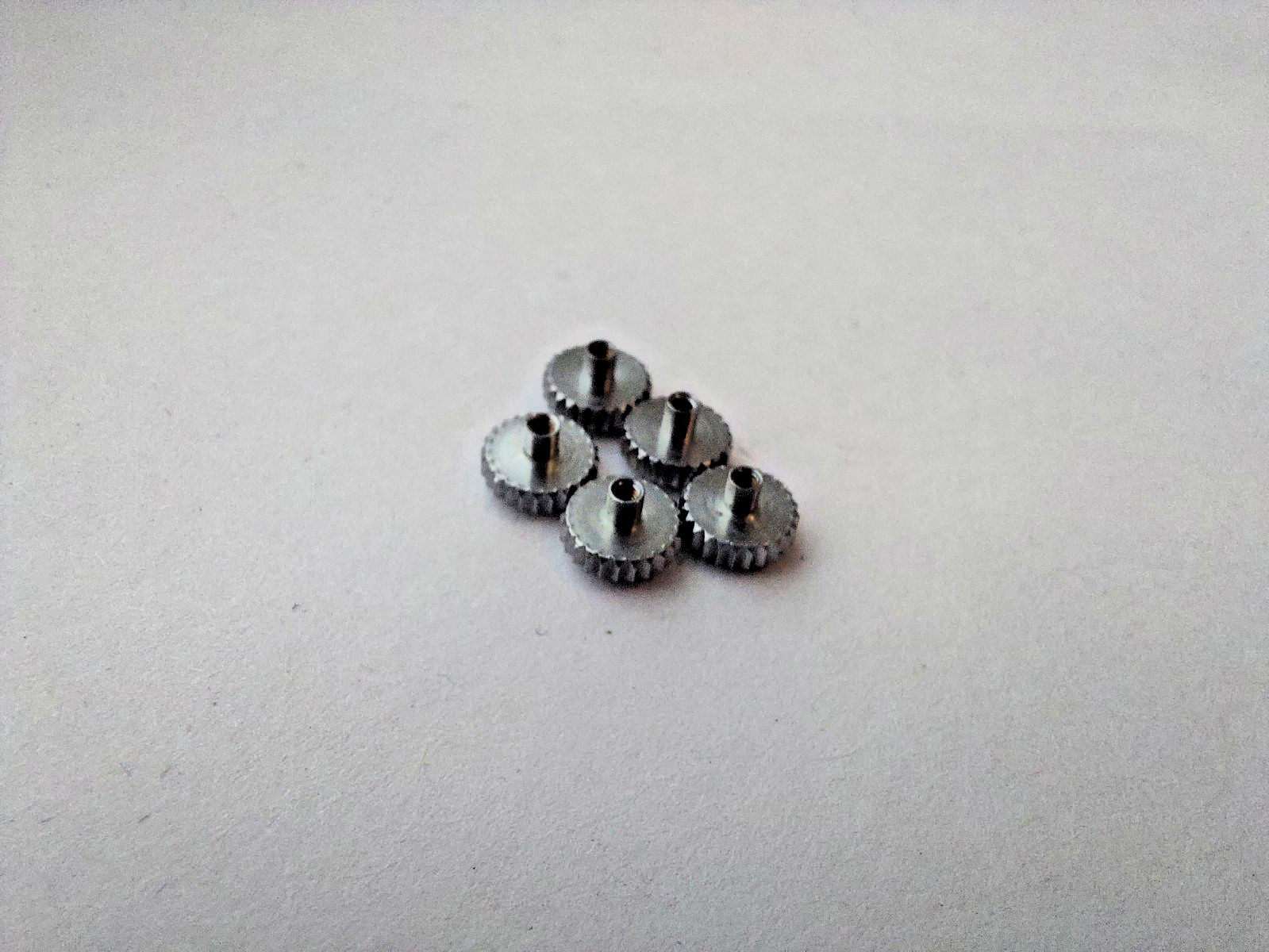 Soviet Crown set of 5 pcs for Pobeda and Zim Soviet Russian watches (Original)