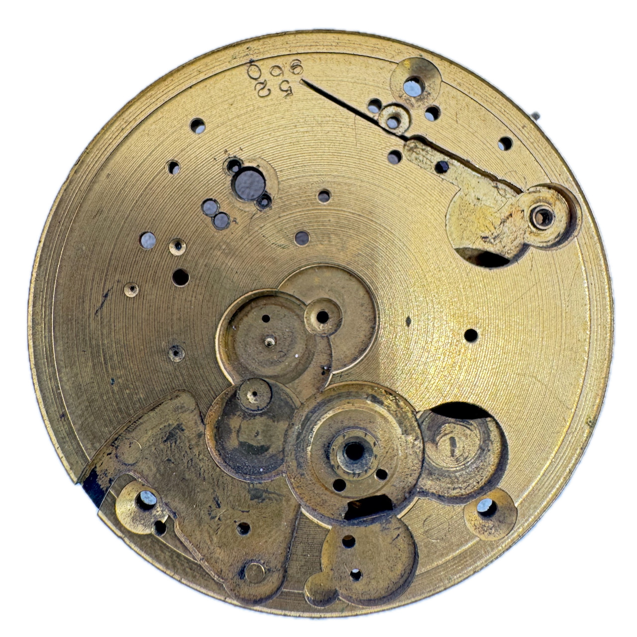 Antique 18s 1881 Lancaster 10j Mechanical Pocket Watch Movement West End USA