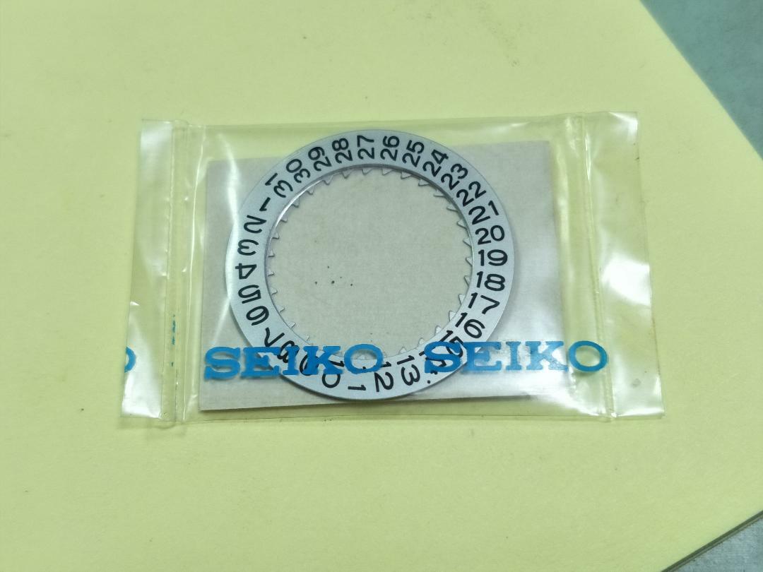 801011 GENUINE DATE DIAL DISC SEIKO MONACO 7016 & 7018 CROWN ON 3 O’CLOCK