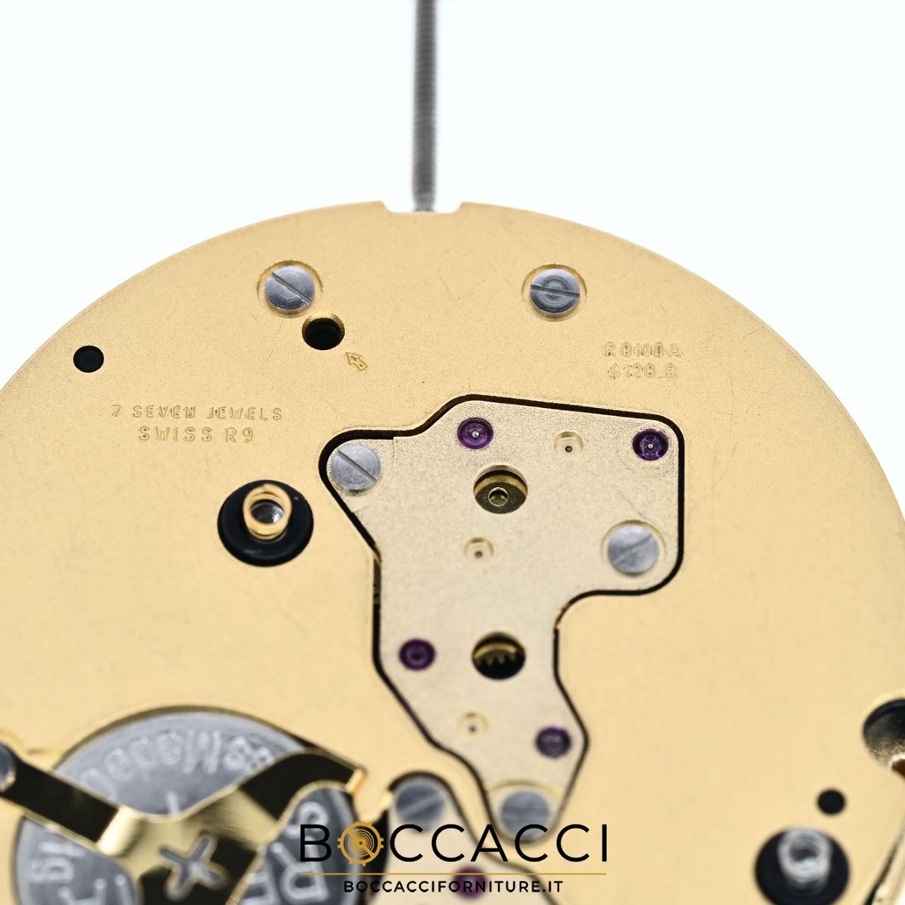 RONDA Movement 4120.B Alarm, Big Date H12 Ht. 6.30mm (Swiss Made) Calib: 4120…